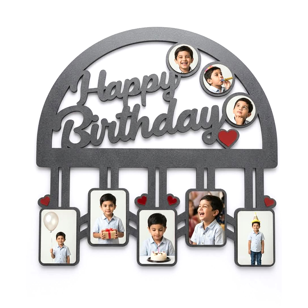 Customized MDF Birthday Photo Frame -2 | Birthday Gift 